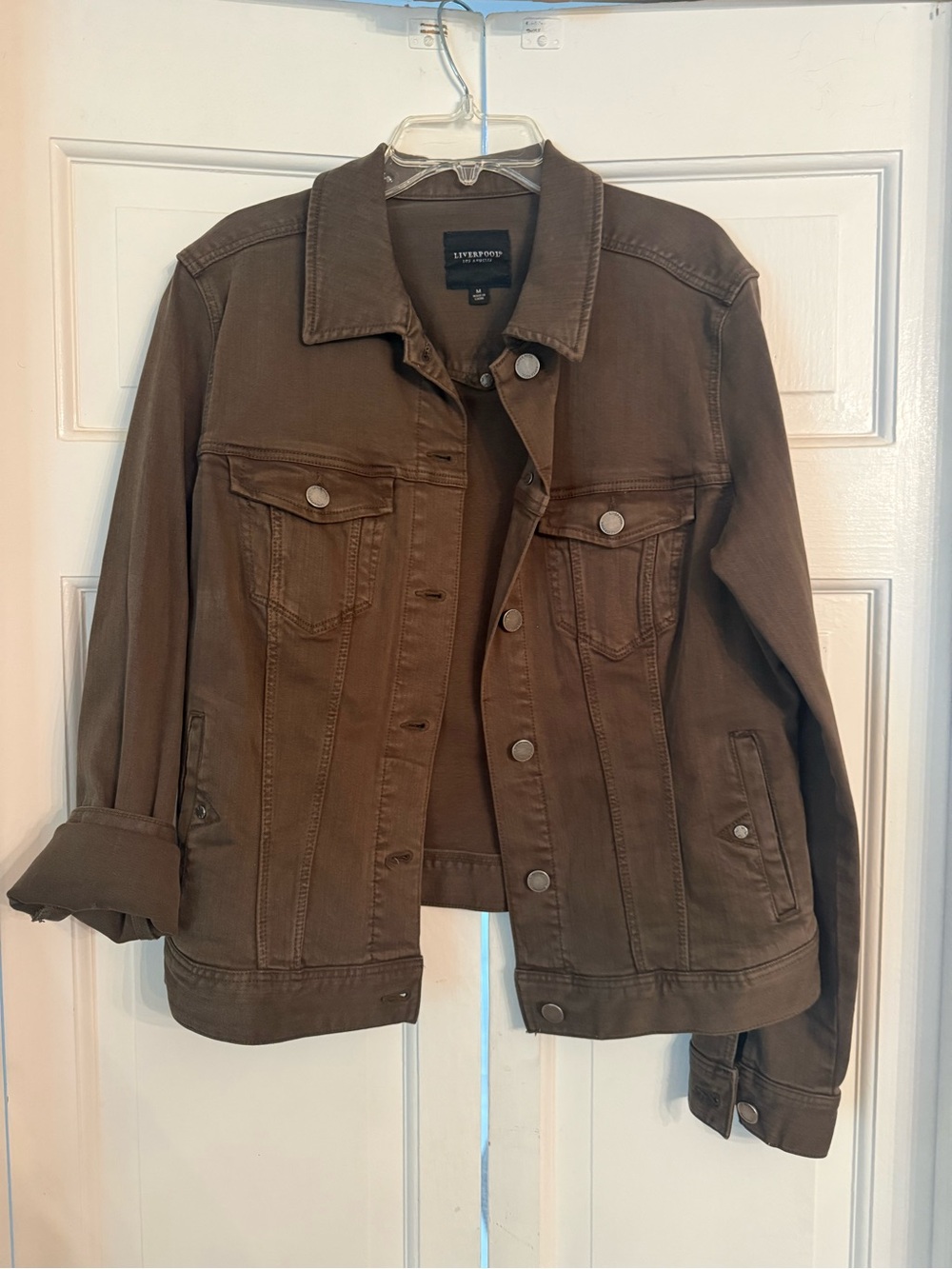 Liverpool Brown Denim Jean Jacket